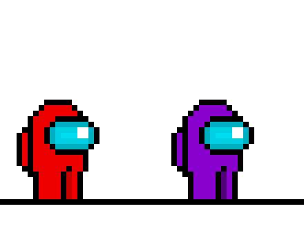 Among us kill (11) Too late purple