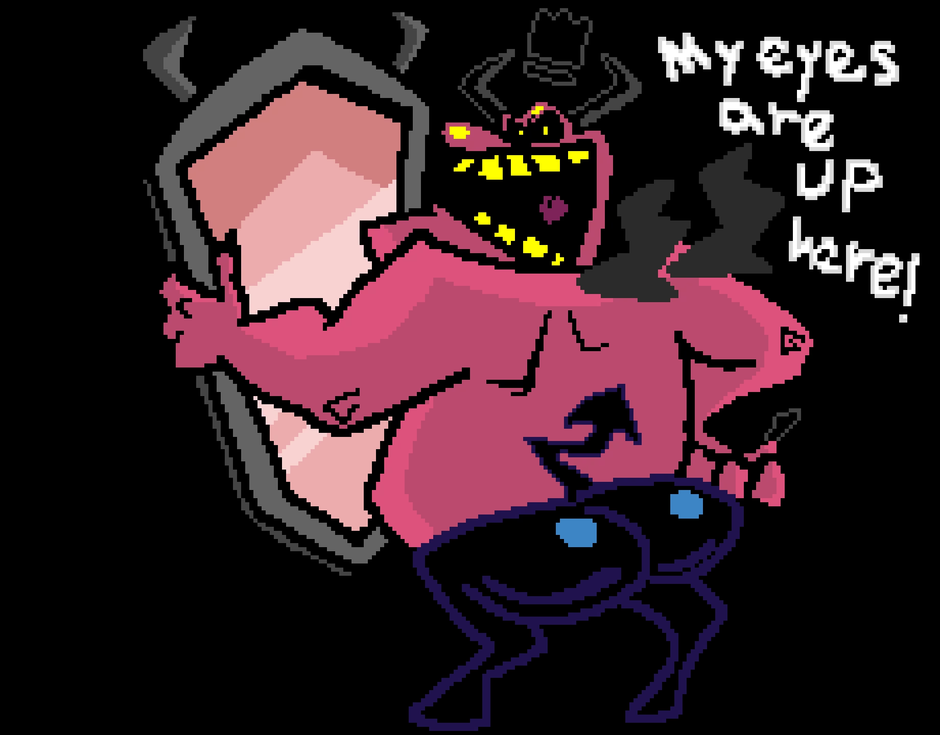 a devilish guy gt t this tack like 2 hours to draw