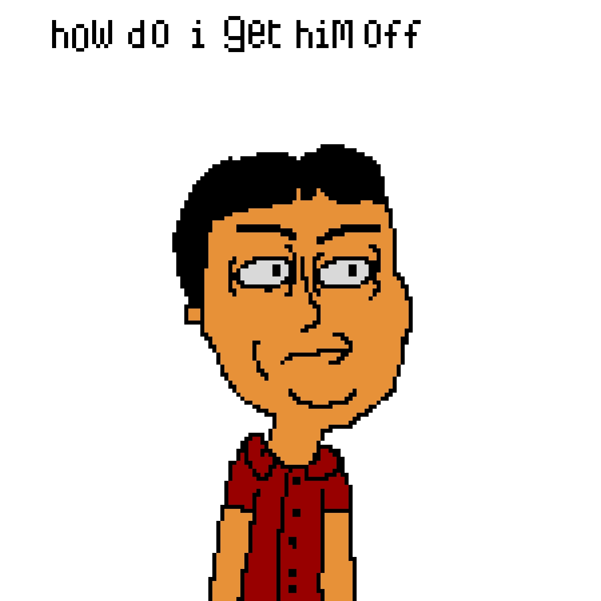 an annoyingly familiar face. (contest)