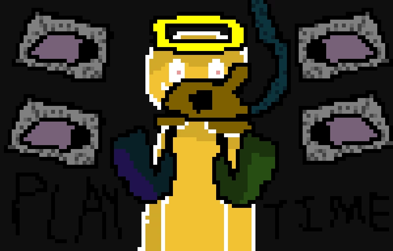 Art for poppy playtime chapter 4 (challenge by lolkie)