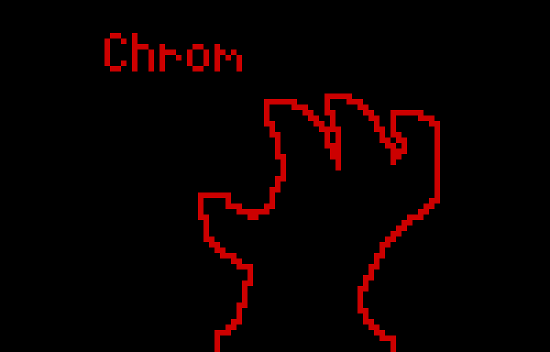 art with 2 colors (thx for the inspiration @coruption999)