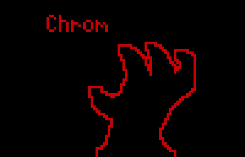 art with 2 colors (thx for the inspiration @coruption999)