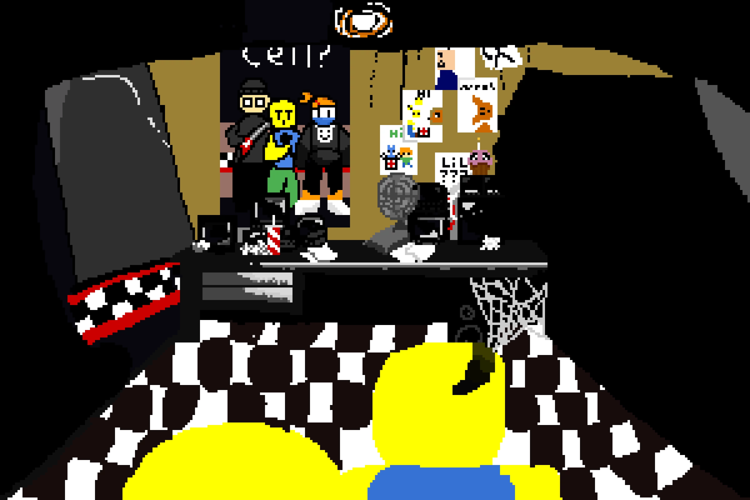 at our new jobs requested by chrom gru