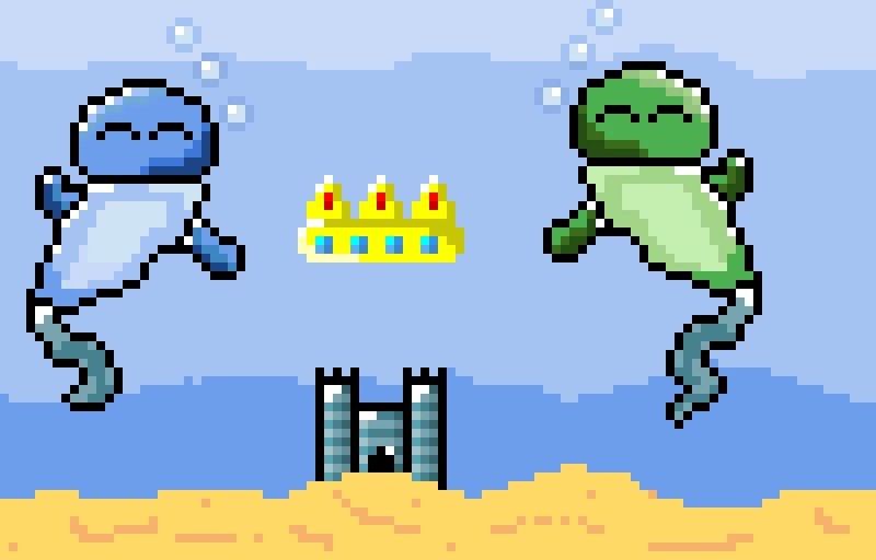 blob + mermaid kingdom