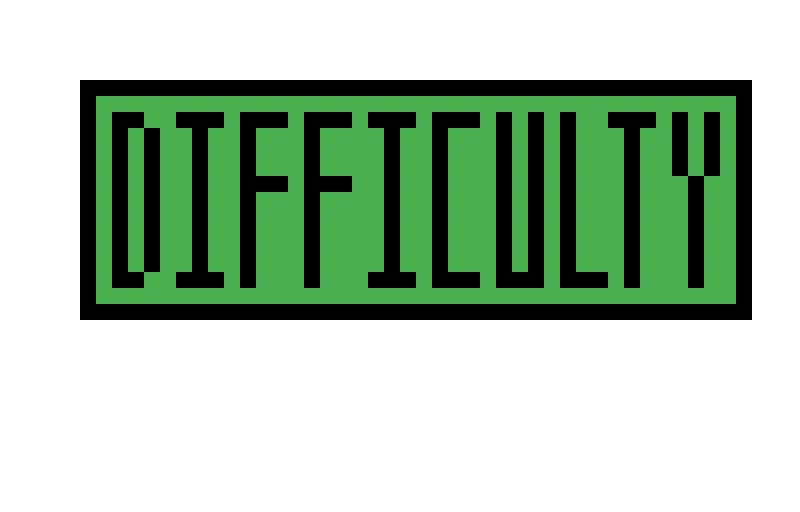 difficulty button