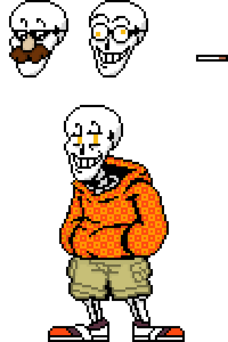 dokitaleswap-papyrus-casual