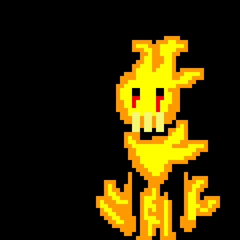 flame man (creepy ver)