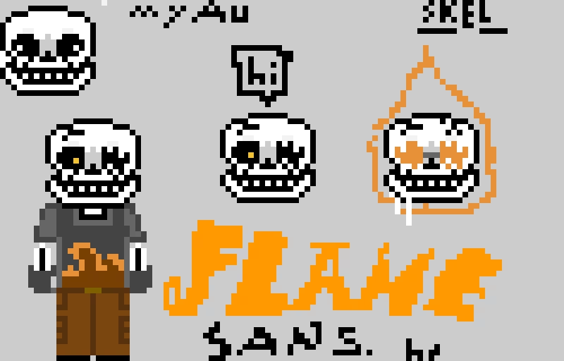 flame sans my au flame tale