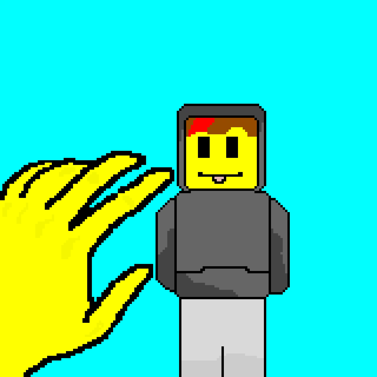 i finished the hand dumn00b