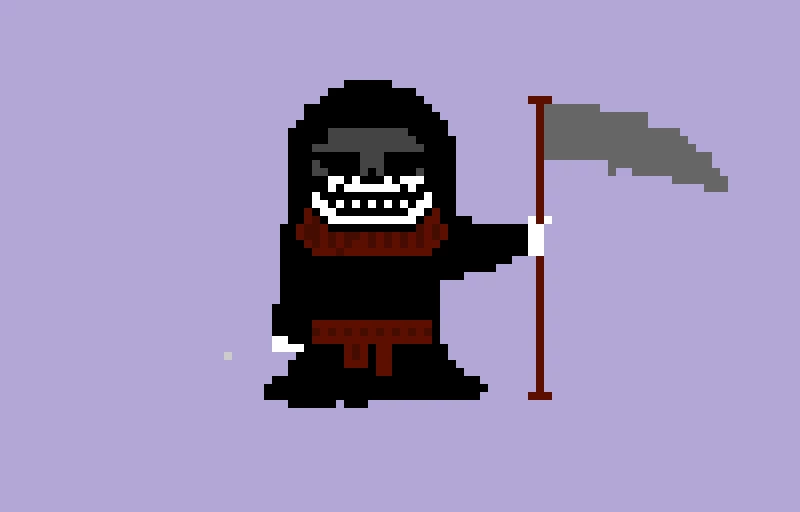 IS THAT THE GRIM REAPER?!