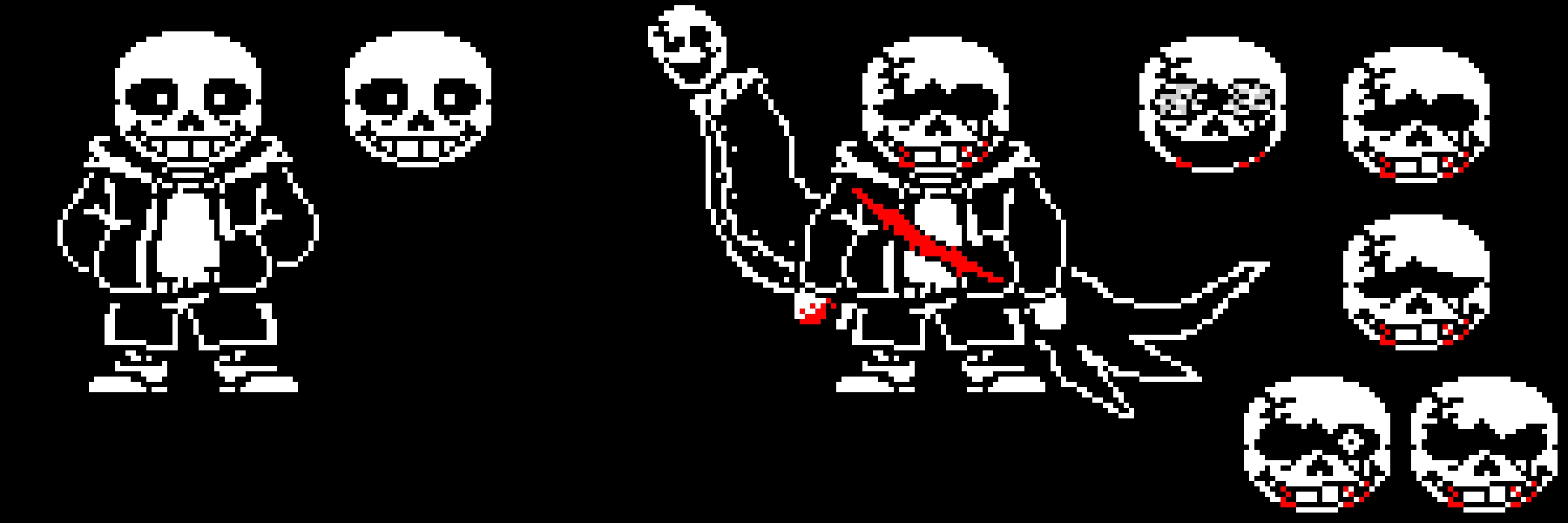 Last breath remake (Scrapped) Sprite sheet