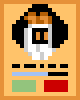 little cuphead inspired card