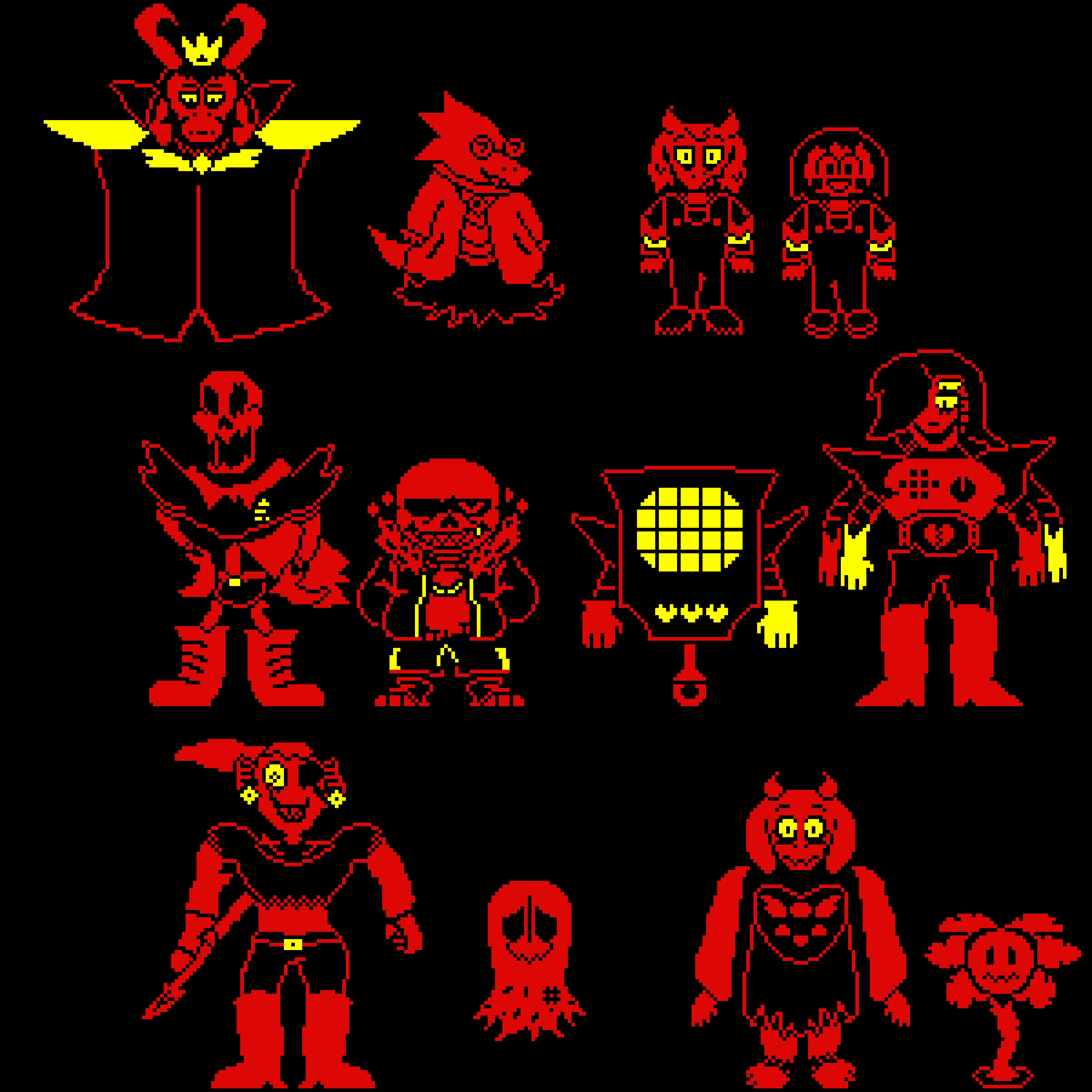 Made an underfell version lol