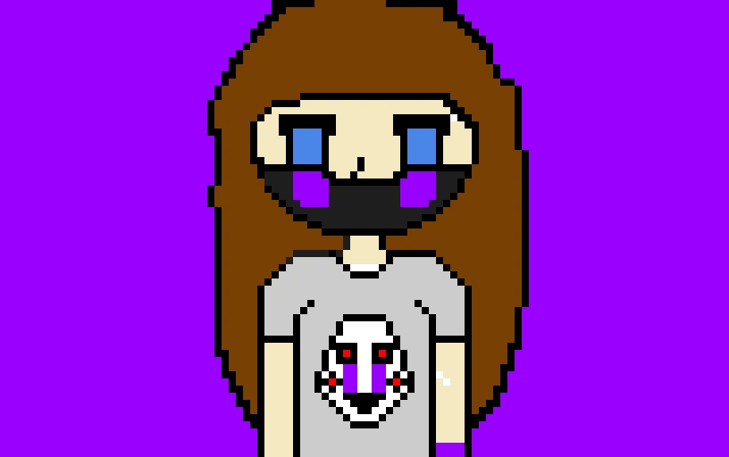 my first actual person very happy puppet as a human fnaf