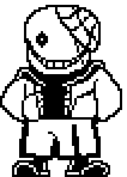 Sans but hes a gaster follower