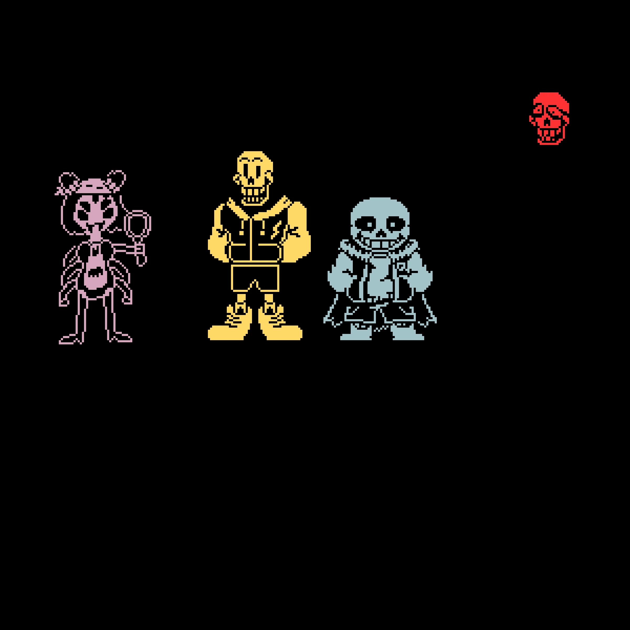 Some stuff I did for JK! Underswap!!!