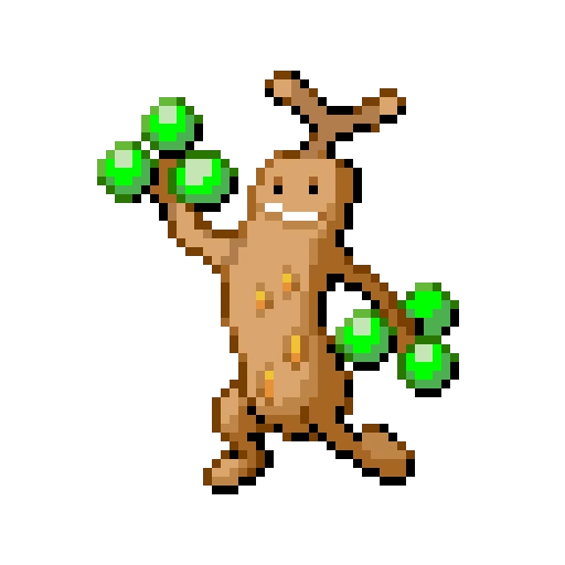 sudowoodo featuring wrong colors