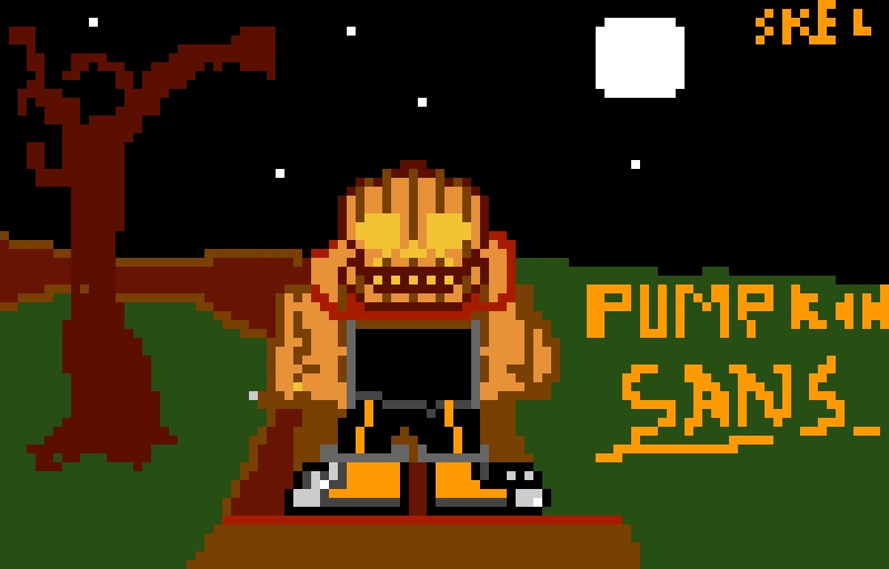 (ULC) Pumpkin sans. never too late for Halloween, yes I have this char