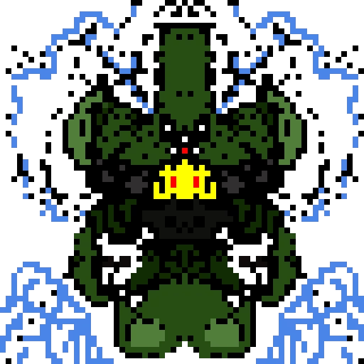 Wizard casting a spell (scribble challenge)