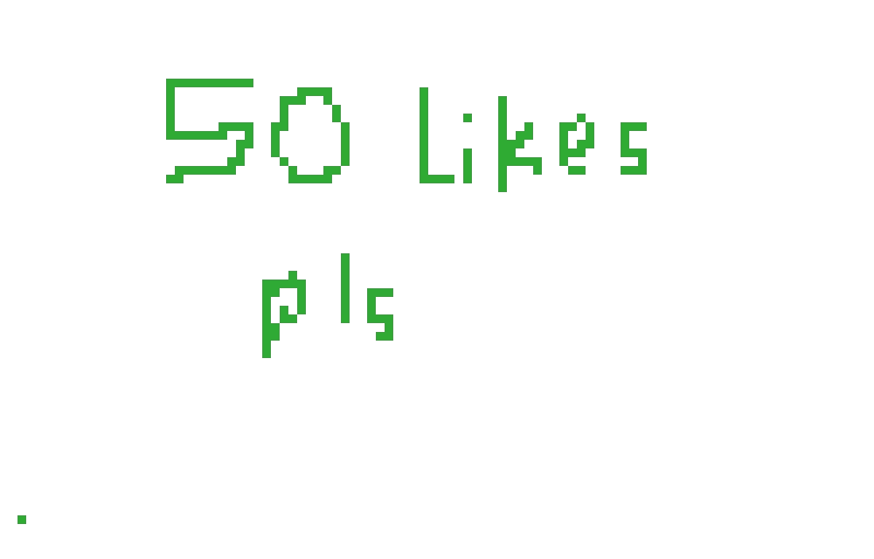 can this get 50 likes also only people with good eyesight can see the hidden message
