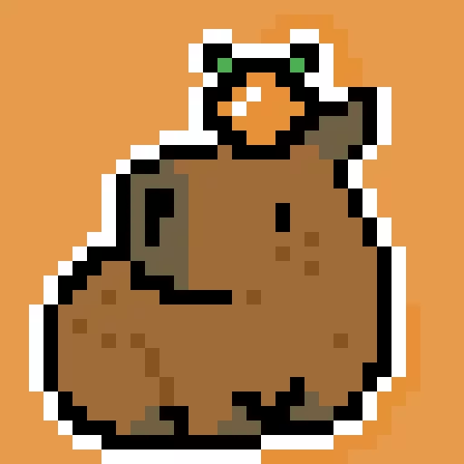 capybara-orange