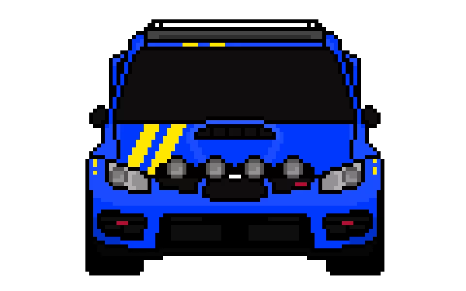custom subaru rally car