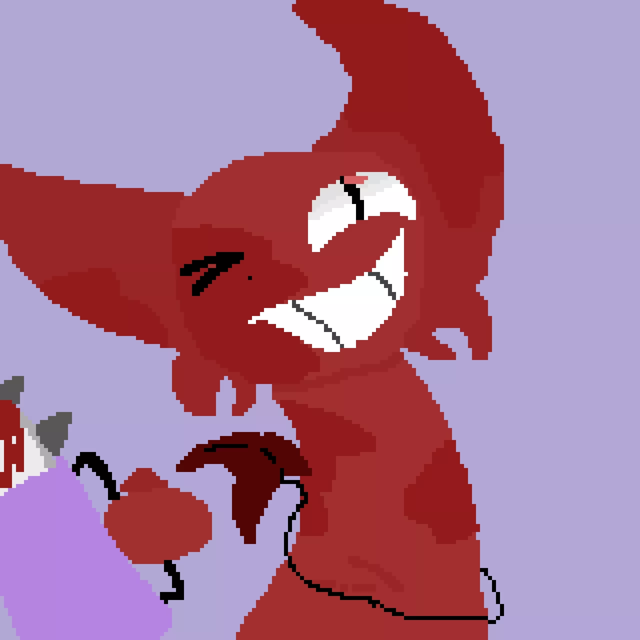 dezz and her beloved chainsaw