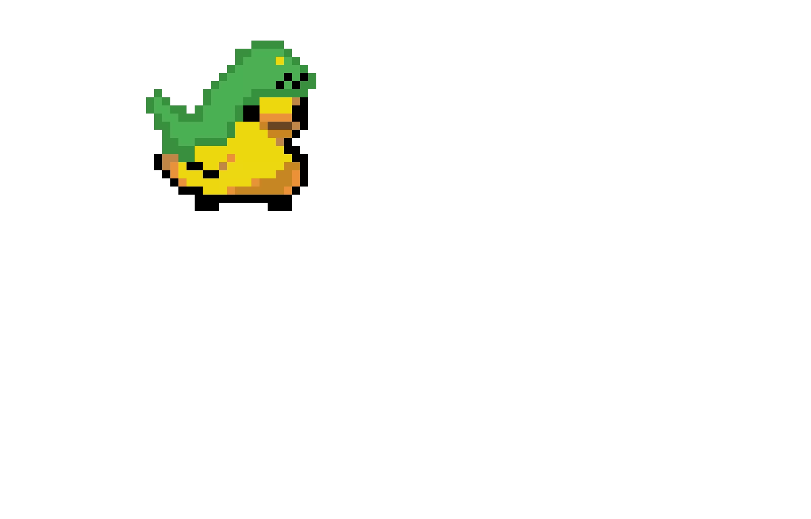 Ducky-dressed as Dinopx