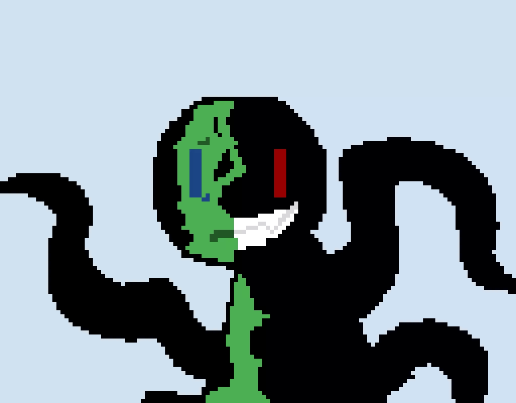 I drew Corrupted Bob because I was bored, this is also the only art that didnt delete itself so yea