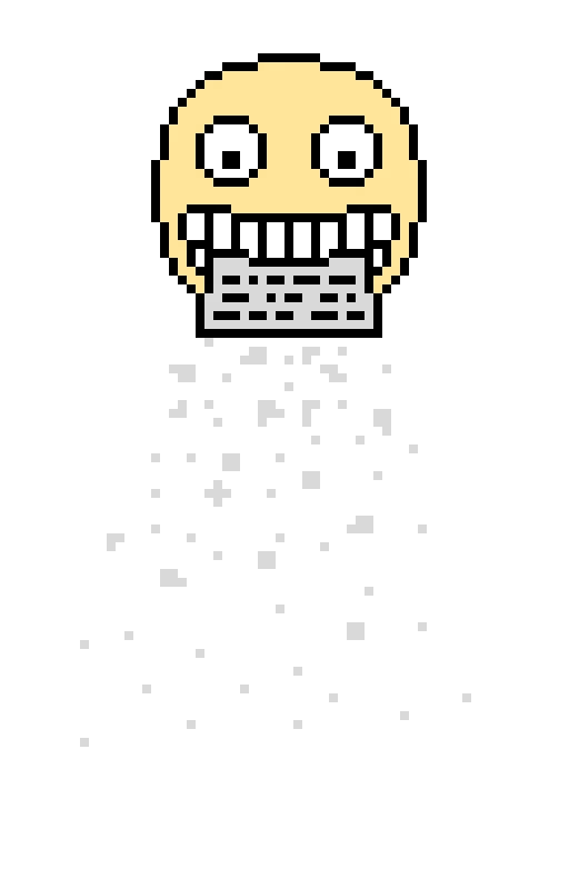 my canadian friend eating his favorate food