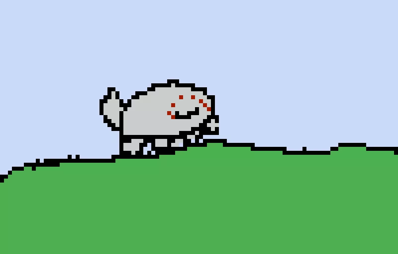 nnyma the spider only has 6 legs because ceres stomped on them