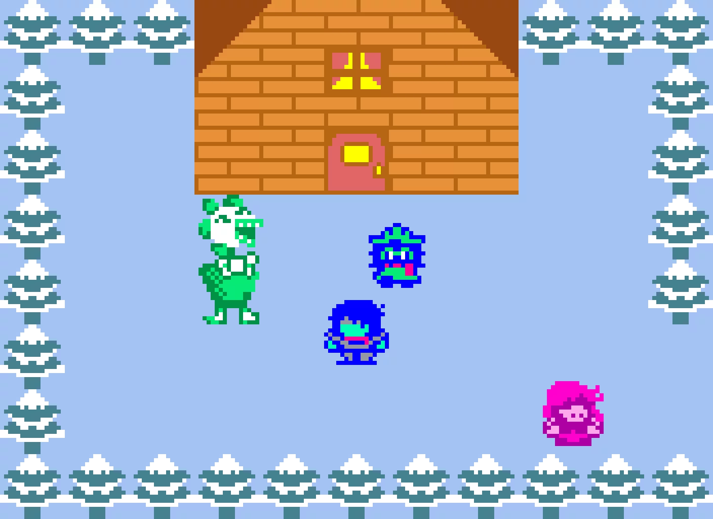 perfectly normal screenshot from deltarune chapter 3