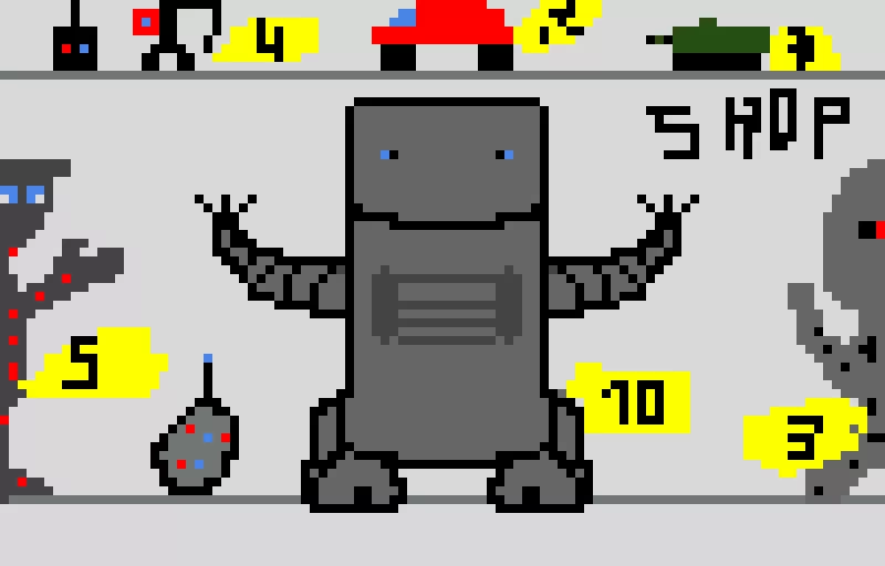 robot shop contest