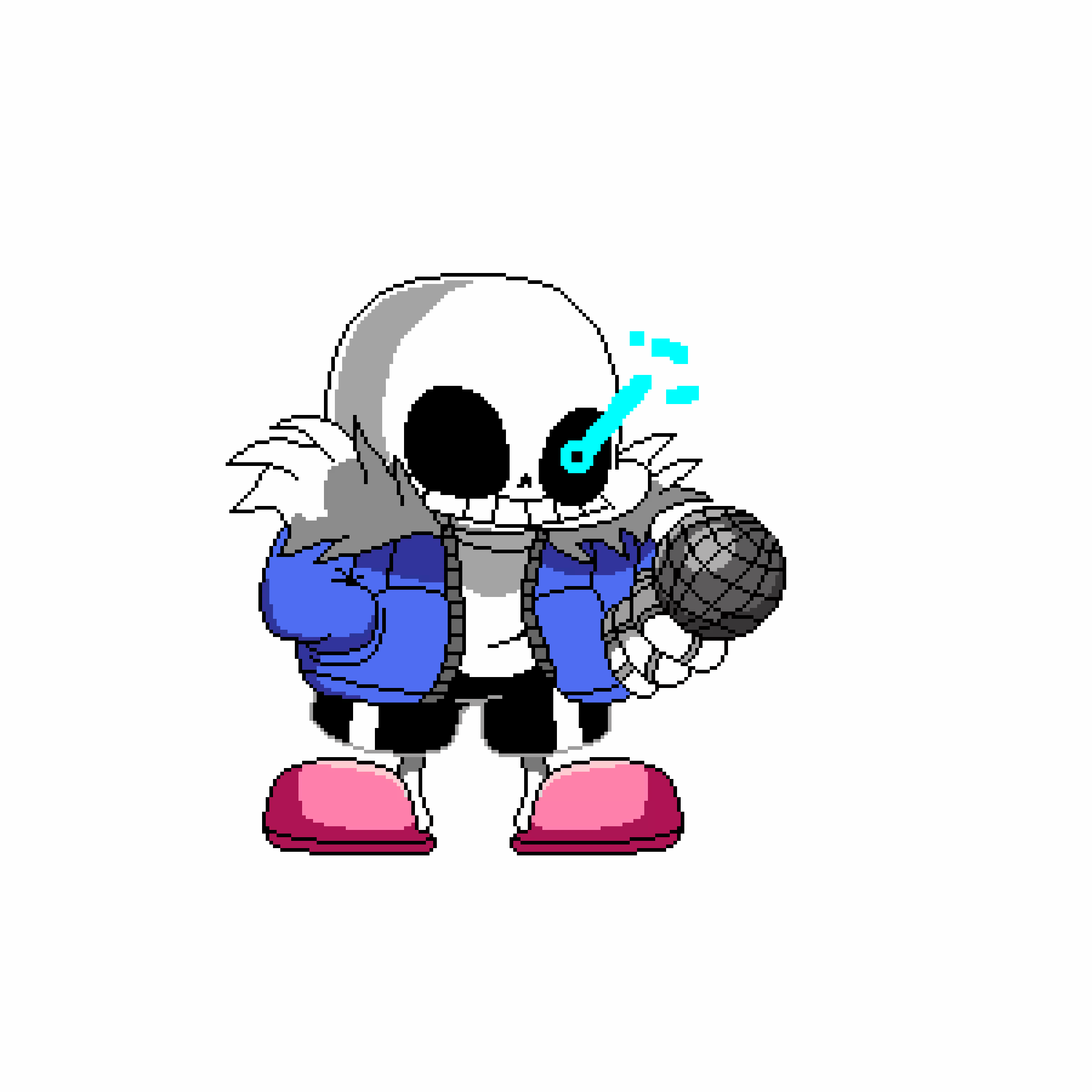 sans indie cross flame eye