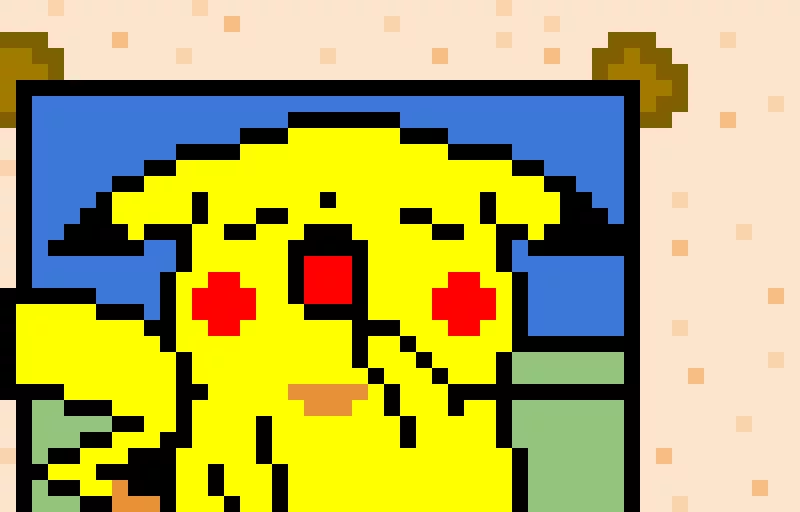 sleepy-pikachu-on-a-bed