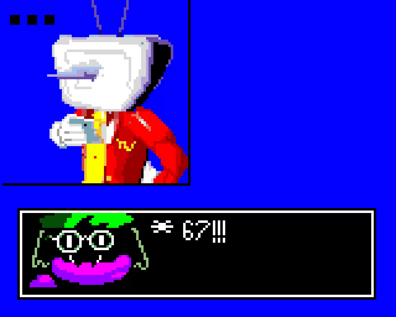 tenna is dissapointed