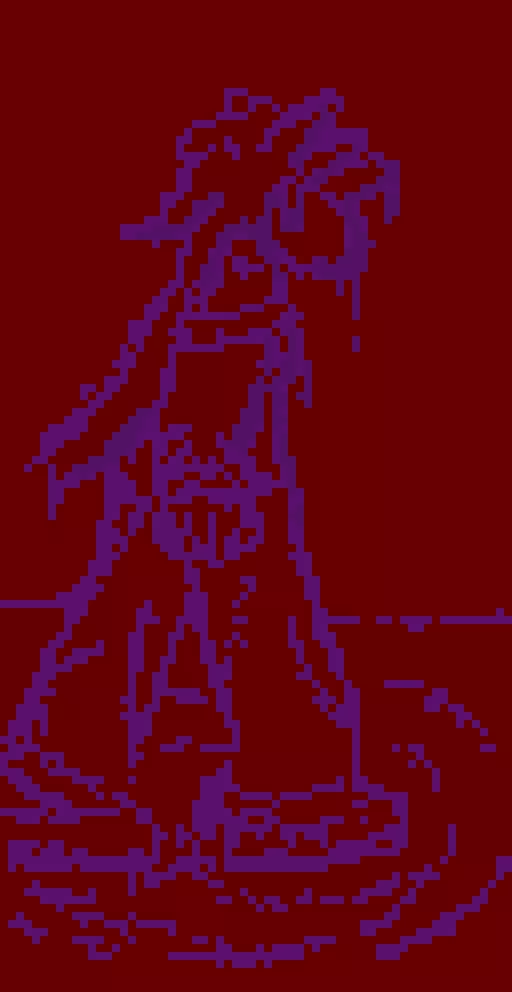 the dragon alone on a dark path