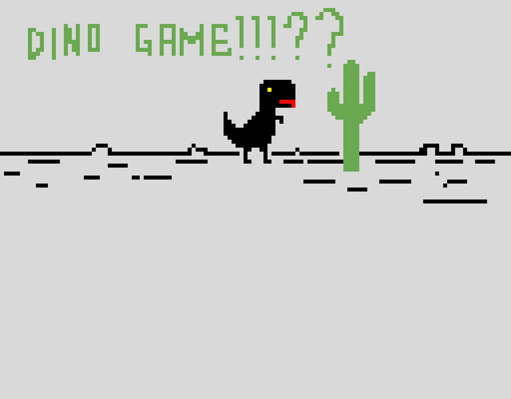 dino game modificato