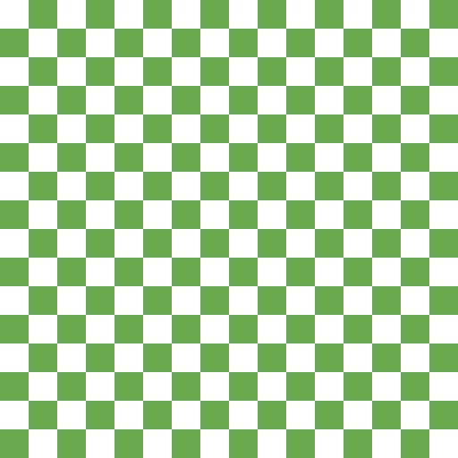 green checkerboard