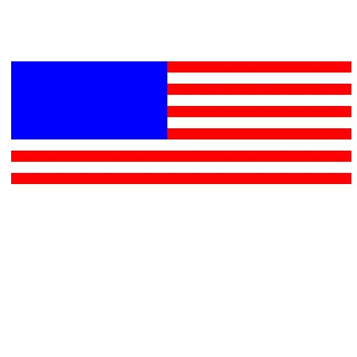 U.S. Flag  I’m not done