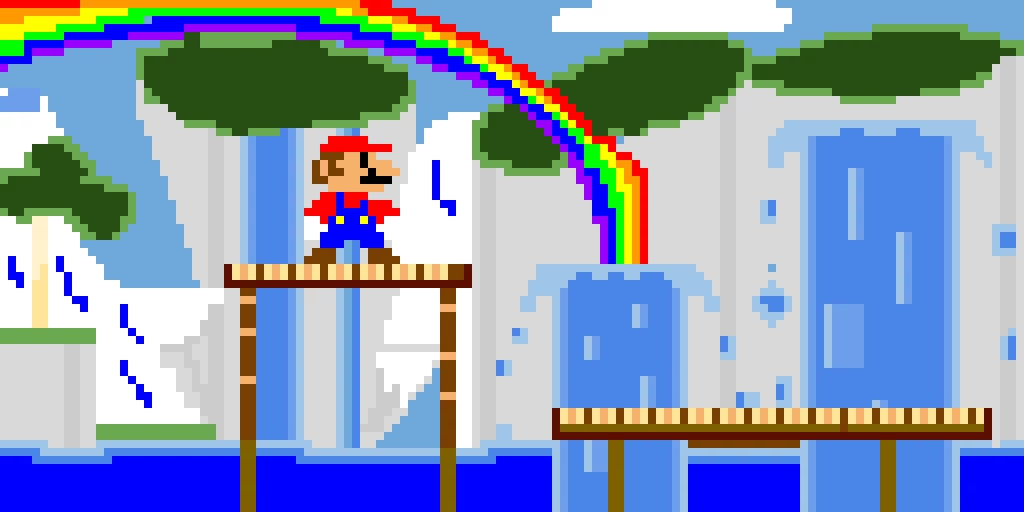 (Super Mario) Sparkling Waters
