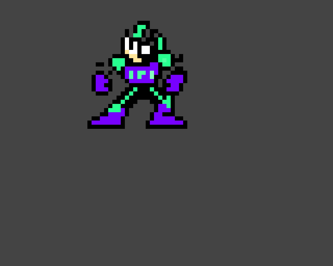 cheat man rockman cx a wrong color is in there