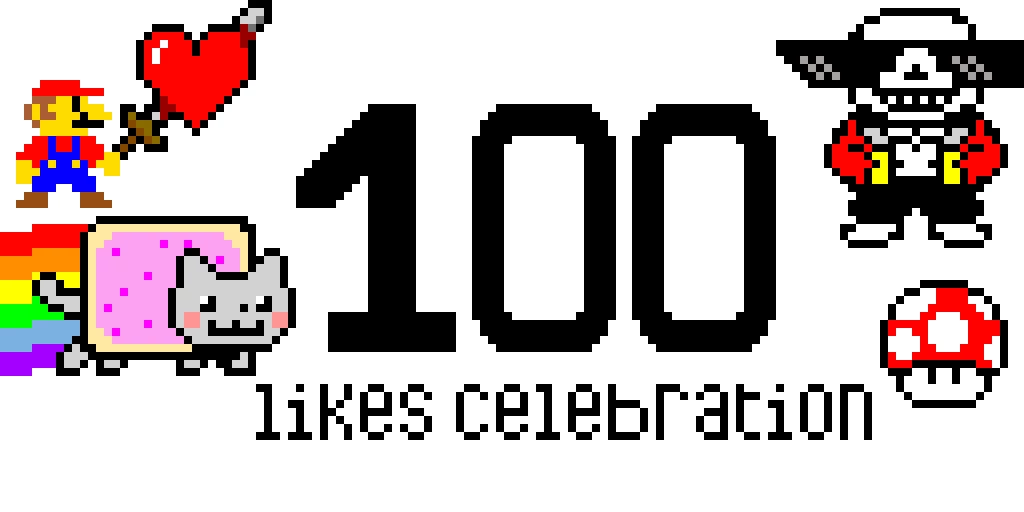 100 likes celebration