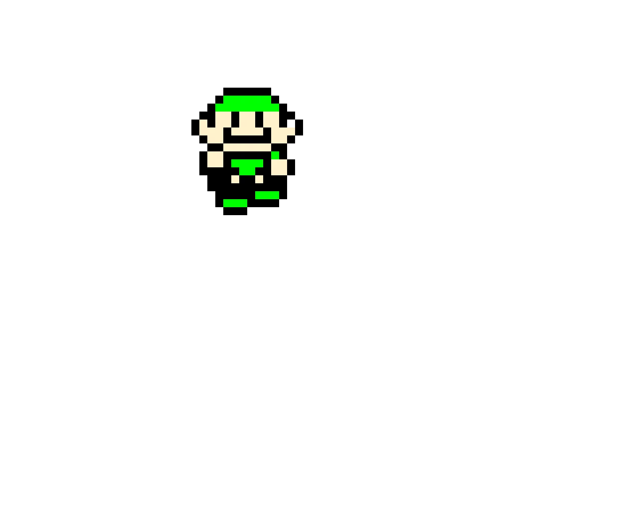 smb3 luigi overworld sprite