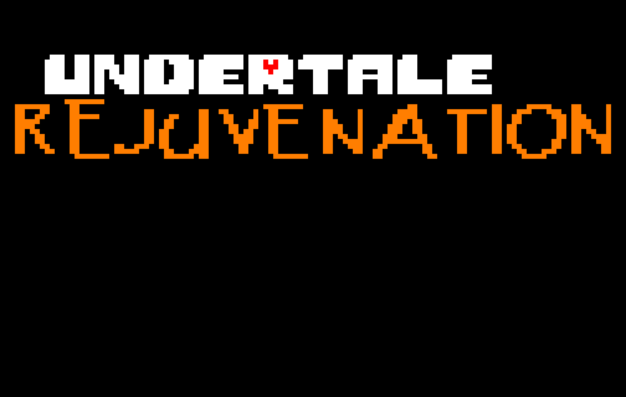 Undertale: Rejuvenation logo (contest)