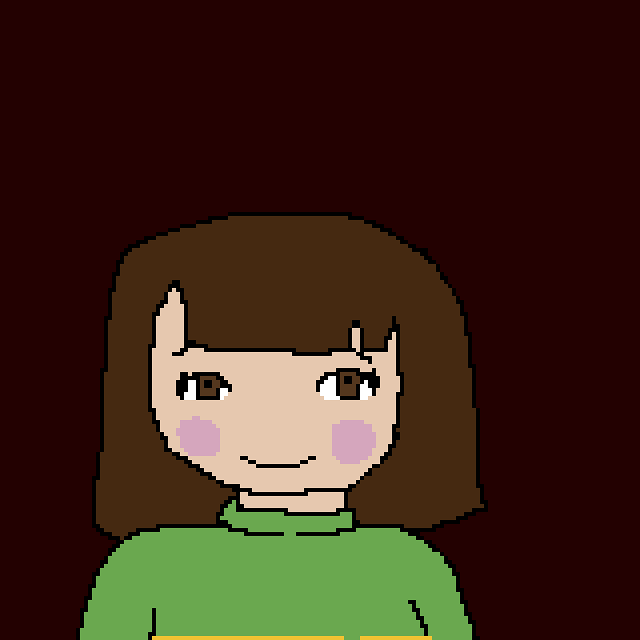 chara glitchtale undertale