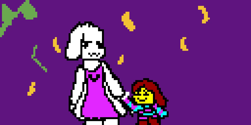chara and her mom i guess