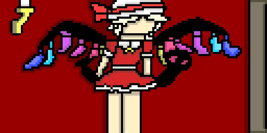 Flandre Scarlet escaped her room