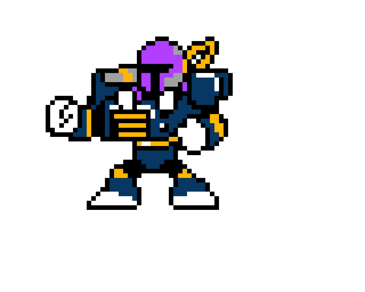 vile in a ride armor 8 bit regular edition