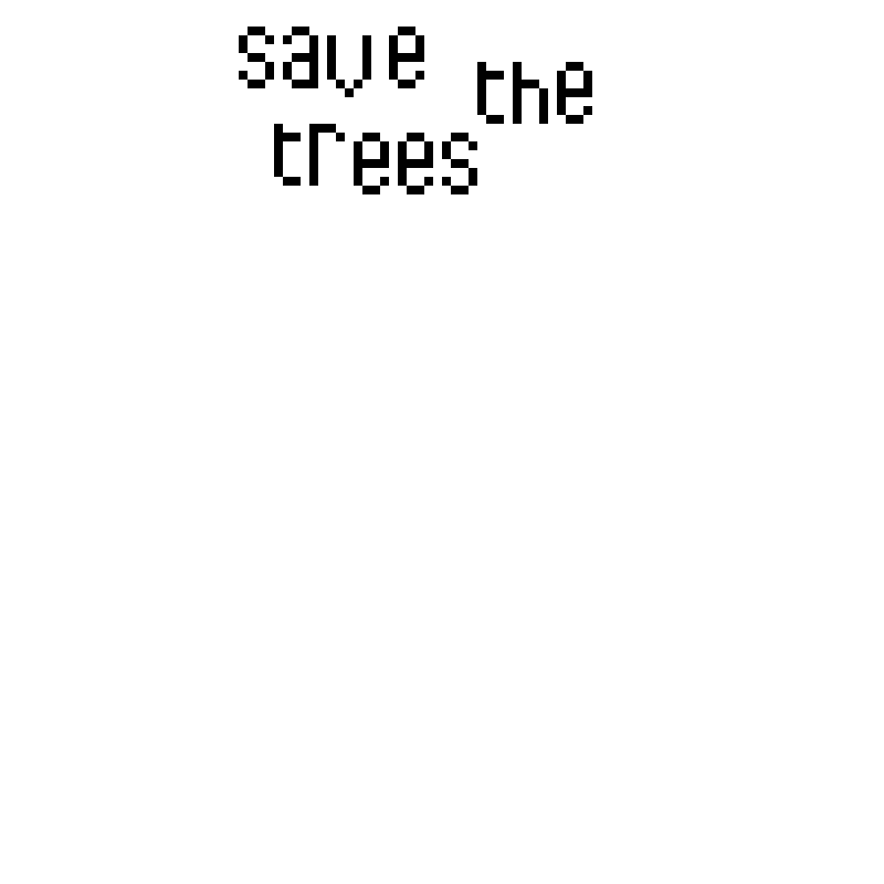 save the trees